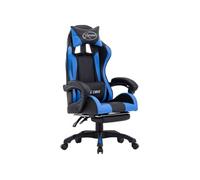 sublime fauteuil inclinable en Similicuir Noir fixe standard 36x48x40 avec repose-pieds multicolore G