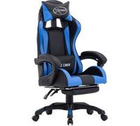 sublime fauteuil inclinable en Similicuir Noir fixe standard 36x48x40 avec repose-pieds multicolore G