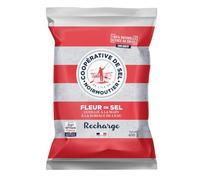 Sublimez vos plats finis avec la fleur de sel - SEL MARIN DE NOIRMOUTIER, sachet de 400g, cueillie à la main, commerce équitable, produit de France - Lot de 3