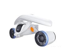 Sublue - Scooter sous Marin Whiteshark Mix - Artic White - pour Le Snorkeling ou la Plongée Bouteille - Jusqu’à 5,4 km/h - Profondeur Max 40m - Autonomie 30 Minutes