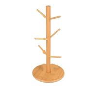 SUBLXPoten Arbre à Tasse 1 support de tasse en bois forme d'arbre, présentoir for verres à café et thé(Type 2)