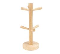 SUBLXPoten Arbre à Tasse 1 support de tasse en bois forme d'arbre, présentoir for verres à café et thé(Type 1)