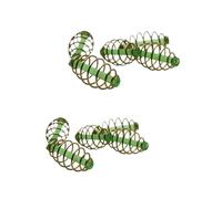 SUBLXPoten Cage à Appâts de Pêche Lot de 10 ou 20 mangeoires à Ressort for pêche à la Carpe, 3,3 cm/4,5 cm/5,9 cm, for appâts de pêche en Eau Douce et salée(S-10pcs)