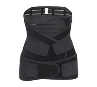 SUBLXPoten Ceinture Post Accouchement Corset Post-Partum, Ceinture de Ventre, Soutien de Grossesse, modelant Le Corps, Accessoires for Femmes Enceintes Ceinture Abdominale Femme(Black,M)