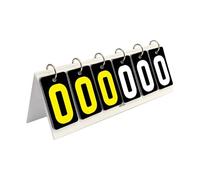 SUBLXPoten Compteur de Score Tableau de Bord compétition Flip Scoreboard for Le Football, Baseball, Tableau Portable en Plein air