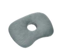 SUBLXPoten Coussin Piercing Oreille Oreiller de perçage for Le Cou, Support tête, Lavable, Relaxation, Oreilles percées, Oreiller latéral incurvé, Coussin d'oreille pour Les Personnes Dormant(Gray)