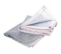 SUBLXPoten Filet D'ombrage Aluminium Filet Pare-Soleil en Aluminium bloquant 99% des UV for extérieur, réfléchissant, for Maison, Gazebo, rafraîchissant(4mx6m)