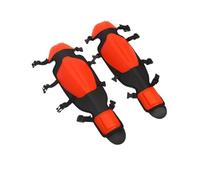 SUBLXPoten Genouillère Travail Lot de 2 genouillères jardin for débroussailleuse et coupe-bordures, avec fixes extensibles for une protection optimale au(Red-20x64cm)