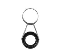SUBLXPoten Guide Canne a Peche Guides de Canne à pêche télescopique, Ensemble d'anneaux supérieurs, Accessoires réparation Radeau, 9 pièces