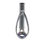SUBLXPoten Guide Canne a Peche Guides de Pointe Canne à pêche, Kit réparation, Bricolage, Cadres en Acier Inoxydable, Anneau céramique, Spinning et Casting, Outil matériel(3.5mm,7Pcs)