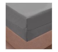 SUBLXPoten Housse Protection Matelas Housse de Matelas imperméable à 6 côtés, entièrement fermée avec Fermeture éclair, Drap-Housse Anti-poussière for lit Double, lit Double Complet(100cmX200cmX30cm)