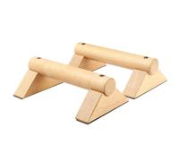 SUBLXPoten Parallettes Calistenics Pompes Gymnase Exercices Entraînement Calisthenics en Bois Forme de H Équilibre renversé Barre parallèle Double Barre Équipement Gymnastique