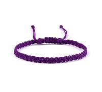 SUBLXPoten Tressé Bracelet Bracelet réglable en fil de cire imperméable