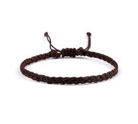 SUBLXPoten Tressé Bracelet Bracelet réglable en fil de cire imperméable