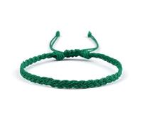 SUBLXPoten Tressé Bracelet Bracelet réglable en fil de cire imperméable