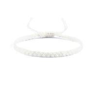 SUBLXPoten Tressé Bracelet Bracelet réglable en fil de cire imperméable