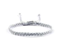 SUBLXPoten Tressé Bracelet Bracelet réglable en fil de cire imperméable