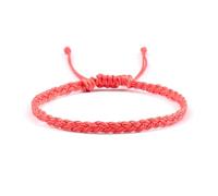 SUBLXPoten Tressé Bracelet Bracelet réglable en fil de cire imperméable