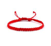SUBLXPoten Tressé Bracelet Bracelet réglable en fil de cire imperméable