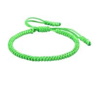 SUBLXPoten Tressé Bracelet Bracelet Tressé Fil Vert