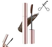 Submarine Mascara - Submarinen Mascara, Tubing Mascaras Black & Brown for Lash Makeup, Natural Defining Curling Eyelashes, Waterproof & Sweatproof, Thick, Long, Curled, Natural (Brown,1)