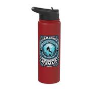 Submariner Always Watching For The Mermaid Citation Submarine Stainless Steel Insulated Water Bottle