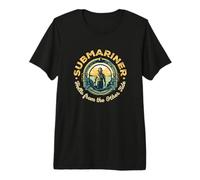 Submariner Citation Bonjour de l'autre marée Disant sous-Marin T-Shirt Haut de Gamme