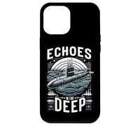 Submariner Citation Echoes in The Deep Stealth U-Boat Submarine Coque pour iPhone 12 Pro Max