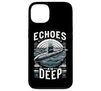 Submariner Citation Echoes in The Deep Stealth U-Boat Submarine Coque pour iPhone 13