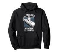 Submariner Citation Hello from The Other Tide U-Boat Submarine Sweat à Capuche