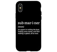 Submariner Definition Submersible Nu ire Submarine Coque pour iPhone X/XS