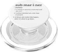 Submariner Definition Submersible Nucléaire Submarine PopSockets PopGrip pour MagSafe