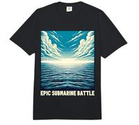 Submariner Epic Nuclear Submarine Battle Warfare sous-Marin sous-Marin sous-Marin Comfort Colors Adult Heavyweight T-Shirt