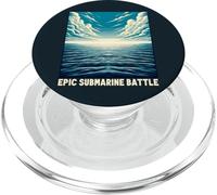 Submariner Epic Nuclear Submarine Battle Warfare sous-Marin sous-Marin sous-Marin PopSockets PopGrip pour MagSafe