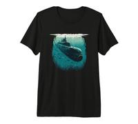 Submariner Veteran sous-Marin Submersible à Propulsion nu ire T-Shirt Haut de Gamme