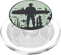 Submariner Veteran Submersible sous-Marin nu ire PopSockets PopGrip pour MagSafe
