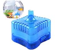 Submersible Aquarium Filter - Powerful Small Aquarium Filter Whisper Air Pump | Fish Tank Supplies for Water Circulation | Saltwater and Freshwater Multi-Stage Filtration Adjustable Flow