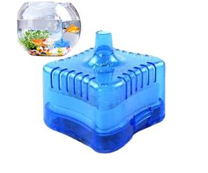 Submersible Aquarium Filter - Powerful Small Aquarium Filter Whisper Air Pump | Fish Tank Supplies for Water Circulation | Saltwater and Freshwater Multi-Stage Filtration Adjustable Flow