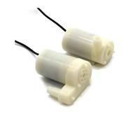 Submersible Pump with Brush electronic starter DC 3V/ 4.5V Silent Water Pump for DIY Aquarium Fish Tank Fountain Max Flow 100L/H RUAJOGYNVM(Horizontal Type)