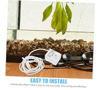 Submersible USB pour Aquarium Fontaine Systèmes Hydroponiques Mini pour Petits Aquariums Étangs Design Élégant Durable