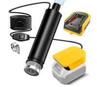 Submersible Water Pump for Dewalt 18V 20V Battery, 500GPH, 16FT Max Lift, Cordless Portable Water Transfer Pump for Garden, Pond & Draining (Bare Tool Only)