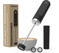 Subminimal NanoFoamer V2 - Mousseur à lait sans fil, micro-mousse pro, 2 grilles, MasterClass incluse