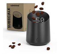Subminimal Tasse doseuse numérique avec écran LED - Balance de poids en grain de café élégante et précise - Accessoires de dosage et de brassage de café, mesure parfaitement le marc de café pour café