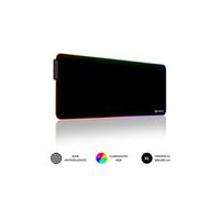 SUBBLIM SUBMP-02RGB01 tapis de souris Tapis de souris de jeu Noir