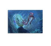 Subnautica Poster sur toile pour décoration murale de salon, chambre à coucher 30 x 45 cm