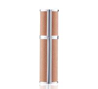 SUBORAWOS Mini vaporisateur de parfum rechargeable pour les déplacements, flacon pulvérisateur vide pour parfum, sac à main, flacons de parfum pour voyage, 5 ml (marron YB)