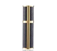 SUBORAWOS Vaporisateur de parfum rechargeable, mini atomiseur de parfum pour les déplacements, flacon pulvérisateur vide pour parfum, sac à main, flacons de parfum pour voyage, 5 ml (noir JB)