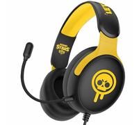 Subsonic - Casque Gaming Brawl Stars Casque Gamer sous Licence Officielle - Compatible Consoles, PC, Tablets et Smartphones - Noir
