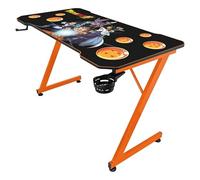 Subsonic - Bureau Gaming Ergonomique Finition Carbone avec Tapis de Souris XXL Dragon Ball pour PC Gamer - Licence Officielle