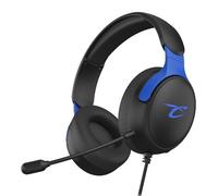 Subsonic - Casque Gaming Astra pour PS5 PS4 PC Xbox - Casque Gamer avec Hauts Parleurs de 40 mm, Micro Inclinable, Réglage du Volume et Bouton Mute Intégrés - Noir et Bleu